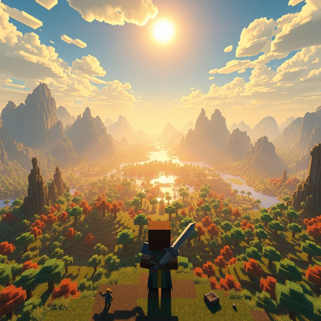 Minecraft: การผจญภัยในโลกเสมือน